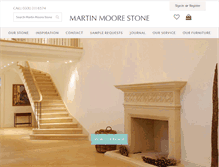 Tablet Screenshot of martinmoorestone.com
